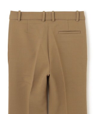 JOSEPH クレープウールストレッチ　フレアートラウザーズ Khaki