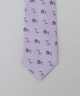 GOTAIRIKU GOTAIRIKU別注【日本製】シルク ネクタイ_小紋柄 パープル系8