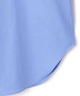 BEIGE， 【S-size】BAILLEUL / スタンドカラーシャツ Sax