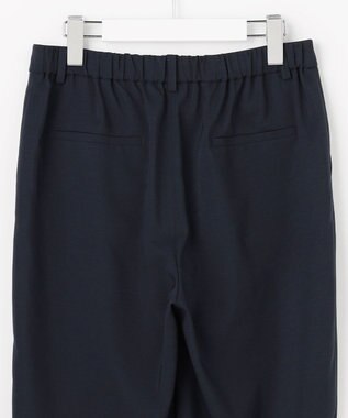 J.PRESS LADIES L 【セットアップ対応】ファンマートロストレッチ テーパード パンツ ネイビー系
