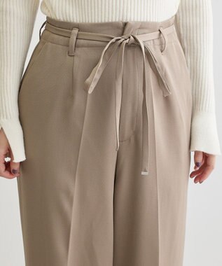 Green Parks ・ＥＬＥＮＣＡＲＥ　ＤＵＥ　カーブパンツ Gray Beige