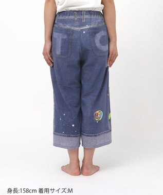 tsumori chisato SLEEP ツモリチサト ボトムス ルームウエア 8分丈 綿100%(本体) 楊柳素材 レディース UOT248 /ワコール コン