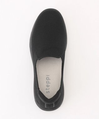 steppi 【撥水/抗菌防臭】多機能ニットシューズ（ウィメンズ向け） ブラック×ブラック
