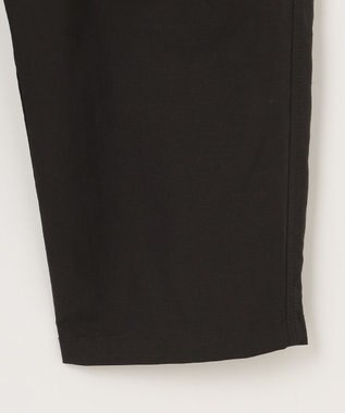 UNFILO MENS ライトリネン ワイドパンツ [23年春夏商品] ブラック