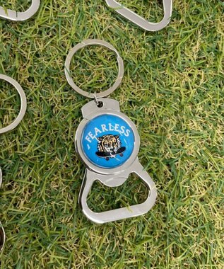 WEGO グラフィックオープナーキーホルダー 柄6