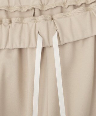 Green Parks カットフレアパンツ Ecru