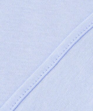 Feroux 【UVケア】フリルスリーブペプラム カットソー スカイブルー系