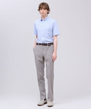 J.PRESS MEN 【セットアップ対応 / ストレッチ性 / 接触冷感 / 洗える】ニューコンセプトウール サマースラックス ベージュ系8
