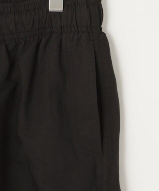 UNFILO MENS ライトリネン ワイドパンツ [23年春夏商品] ブラック