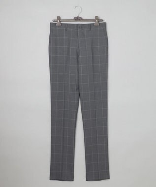 GOTAIRIKU ロングセラー【洗える/折り目加工/シワになりにくい/ウエストアジャスター】ウォッシャブル サマーウール100％パンツ_限定色(ノータック)23/24年モデル ライトグレー系4