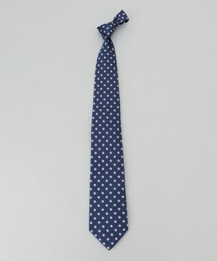 GOTAIRIKU 【日本製】西陣ネクタイ_ネイビー×サックス系 ネイビー系8