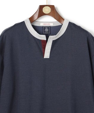 J.PRESS MEN 【J.PRESS ORIGINALS】Bright Jersey Regatta T-Shirt / Japan Made ネイビー系