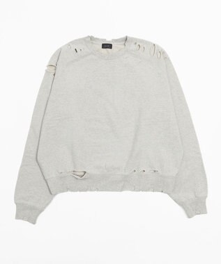 WEGO ショートダメージプルオーバー オフホワイト