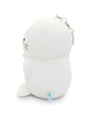 Mother garden しろたん クール マスコット キーホルダー  ついてきちゃう しろたん 白～オフホワイト