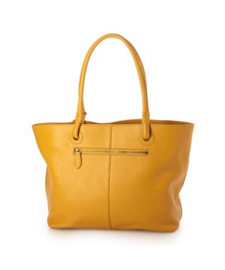 UNBILLION アトランタ ATLANTA / 牛革ハトメあおりトートL イエロー