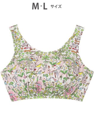 tsumori chisato SLEEP ツモリチサト ナイトアップブラ ノンワイヤー ベア天竺素材(身生地) 3Lまで対応 大きいサイズ ナイトブラ レディース UBX410 /ワコール