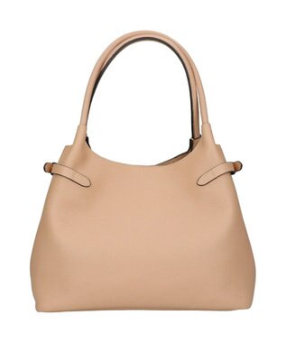 INTER-CHAUSSURES 【LORISTELLA】イタリアンレザーハンドバッグ ライトベージュ