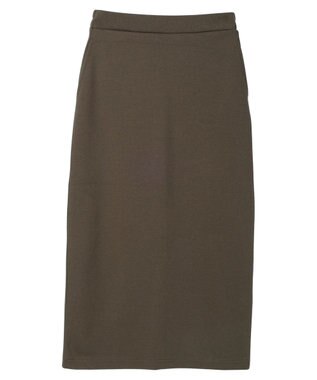 Green Parks バックスリットポンチスカート Khaki