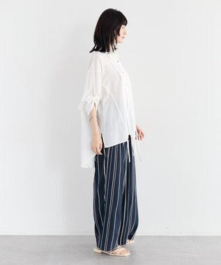 YECCA VECCA ストリングデザインシャツ White