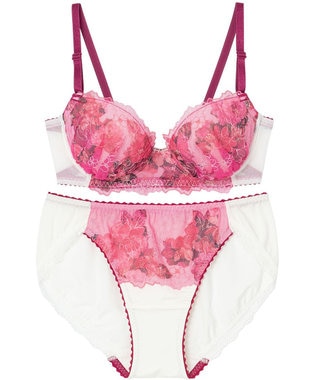 Wing WEB限定　ブラ＆ショーツセット　快適なつけごこち　はきこみ丈あさめ　ウイング／ワコール　CB3712