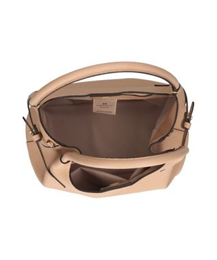 INTER-CHAUSSURES 【LORISTELLA】イタリアンレザーハンドバッグ ライトベージュ