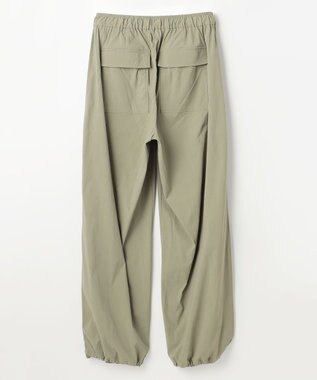 ANY 【洗濯機可/ウエストゴム】パラシュートパンツ カーキ