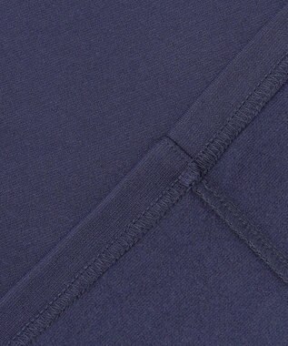 ANY 【洗濯機可】ジョーゼット裏起毛Vネックプルオーバー ネイビー