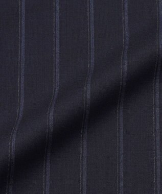 BEIGE， 【セットアップ対応】GEORGE / ウールストライプ ハイウエストスカート Navy Stripes