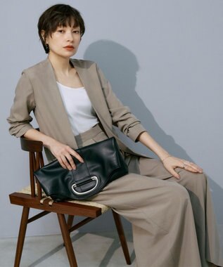 ICB 【洗える】ベーシックインナー タンクトップカットソー オフホワイト系