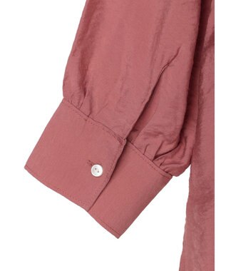 Green Parks バンドカラーポケット付きシアーシャツ Dark Navy