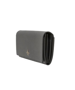 LANVIN en Bleu リュクサンブール かぶせ長財布 ダークネイビー