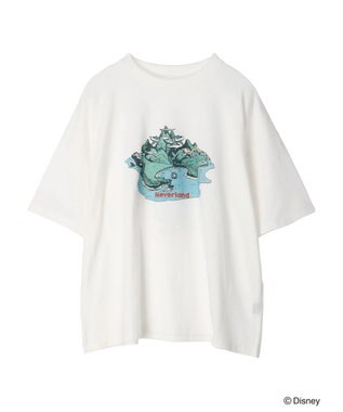 Green Parks ピーター・パン／前後プリントＴｅｅ White