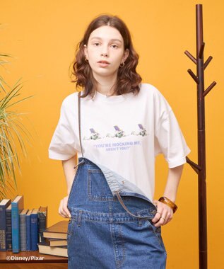 AMERICAN HOLIC 【TOY STORY】ヴィンテージ加工グラフィックTシャツ Off White