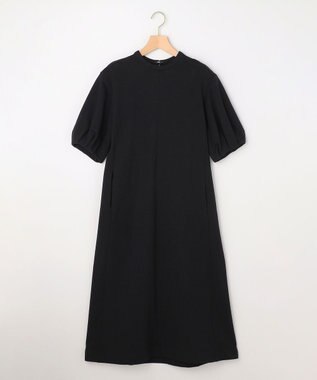 組曲 S 【先行予約・2WAY】レース襟フレンチテリー ワンピース ブラック系