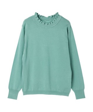 CRAFT STANDARD BOUTIQUE エリシャーリングニットプルオーバー Green