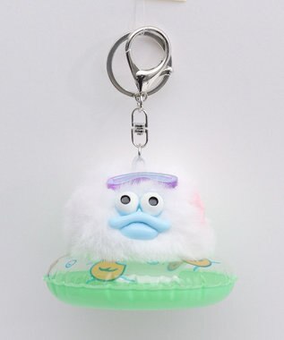 WEGO ぷかぷかモンスターぬいぐるみキーホルダー ホワイト