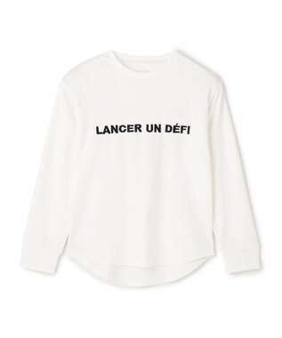 UNFILO 【110-150cm】選べるアソート ロゴロンT(UNISEX) [刺繡ロゴ]オフ