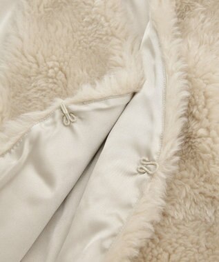 AMERICAN HOLIC 【選べる丈】ベア風ファーベスト Gray Beige