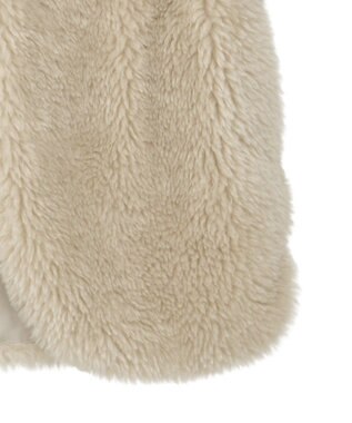 AMERICAN HOLIC 【選べる丈】ベア風ファーベスト Gray Beige