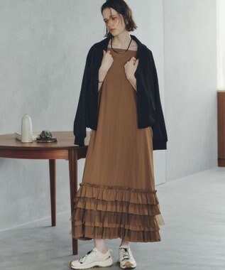 YECCA VECCA MA-1風デザインジャケット Stripe