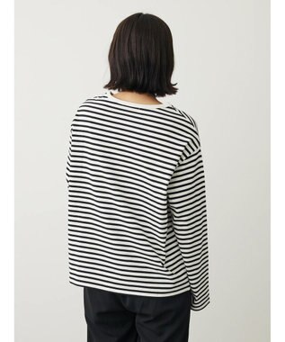 Green Parks ボーダープルオーバー Off White