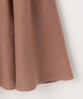 組曲 L 【先行予約】シアーニット　ティアードカーディガン ココア系