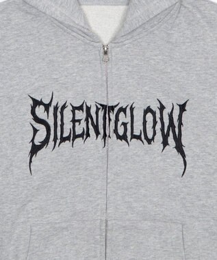 WEGO ノースリZIPパーカー 杢グレー