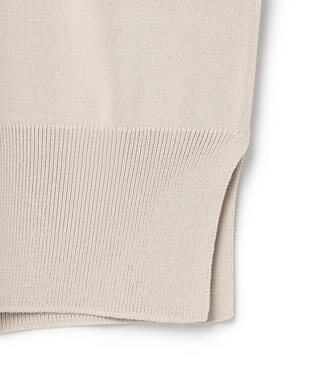 BEIGE， 【WEB限定・洗える】LECERF / 異素材ドッキングストレッチニット Greige