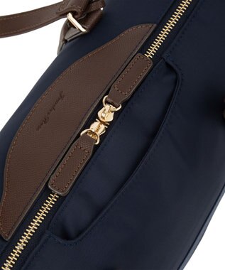 ACE BAGS & LUGGAGE 【ポーチにしまえる】Jewelna Rose ラヴィーナ フォールディングトートバッグ A4サイズ 16291 ジュエルナローズ ネイビー