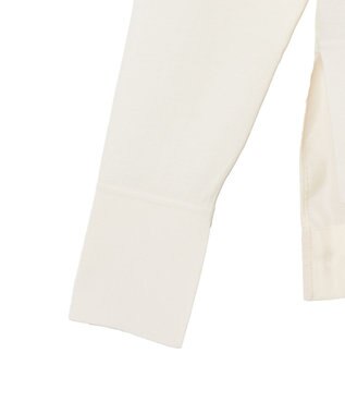 JOSEPH ジャージーハボタイ　ロングスリーブカーディガン Ivory