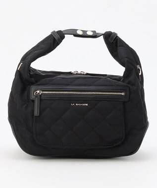 LA BAGAGERIE キルティング2WAYショルダーバッグ ブラック