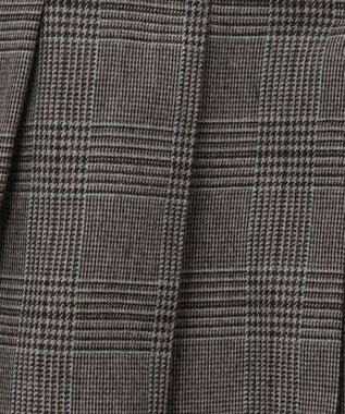 ANY KIDS チェック柄 プリーツ キュロット グレンチェック