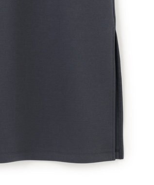 23区 L 【SLOW/一部店舗限定】ライトダンボール スキッパー ワンピース ネイビー系