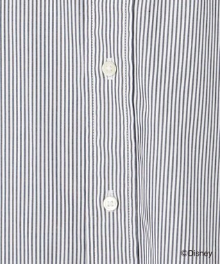 J.PRESS MEN 【DISNEY COLLECTION】【UNISEX】ピンオックス シャツ/ B.D. / ミッキーマウス ネイビー系1